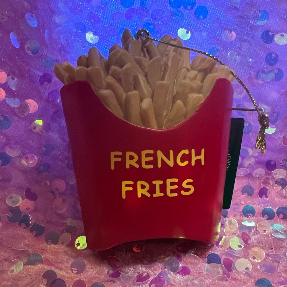 French fry ornament